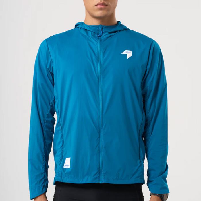 Nedao Skin+ Packable Windbreaker Men's Running Jacket - Teal Green