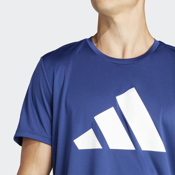 Adidas Run It Tee Men's Running T-Shirt - Dark Blue