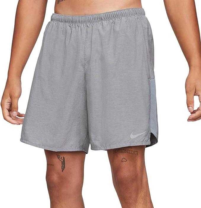 Nike Challenger Brief-lined 7-inch Men’s Running Shorts - Grey