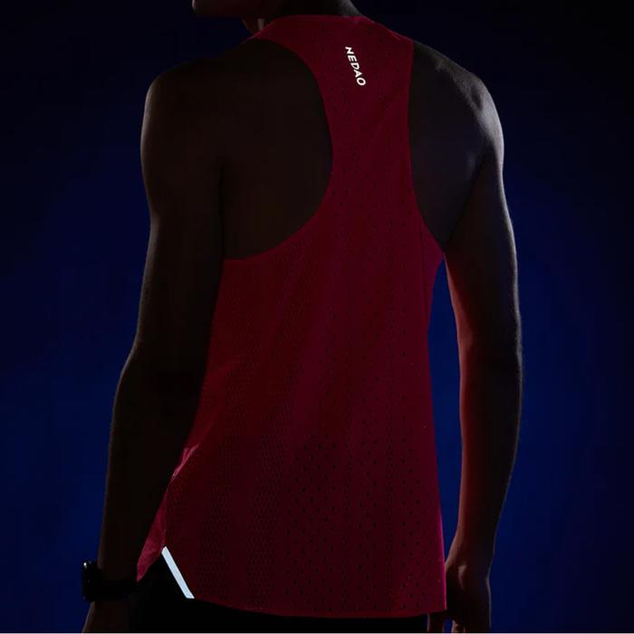 Nedao QiFlow Men's Racing Singlet - Ice Blue