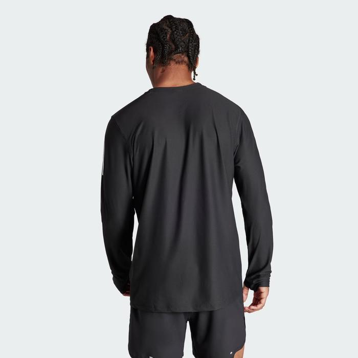 Adidas Own The Run Long Sleeve Men’s Running T-Shirt - Black
