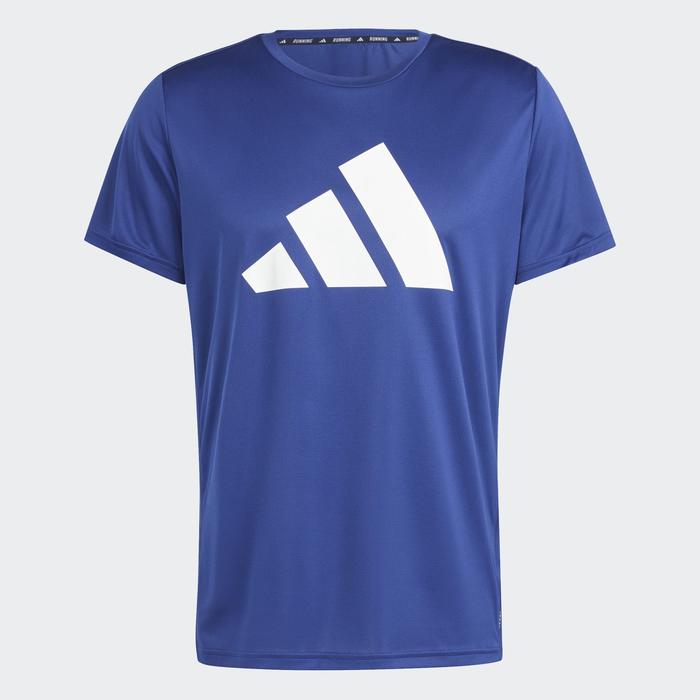 Adidas Run It Tee Men's Running T-Shirt - Dark Blue