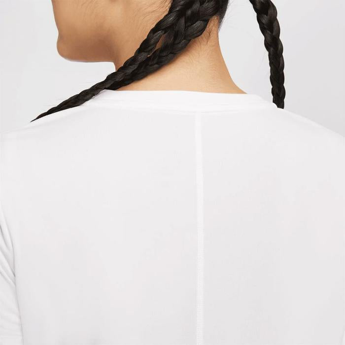 Nike Dri-FIT One Standard Fit Women's Running T-Shirt - White