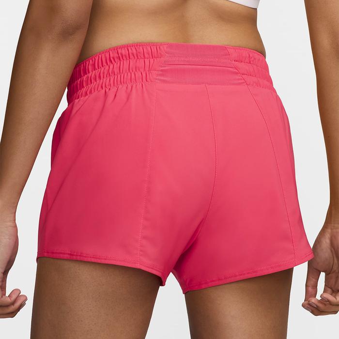 Nike Dri-FIT One Mid-rise Brief-lined Graphic Women’s Running Shorts - Aster Pink
