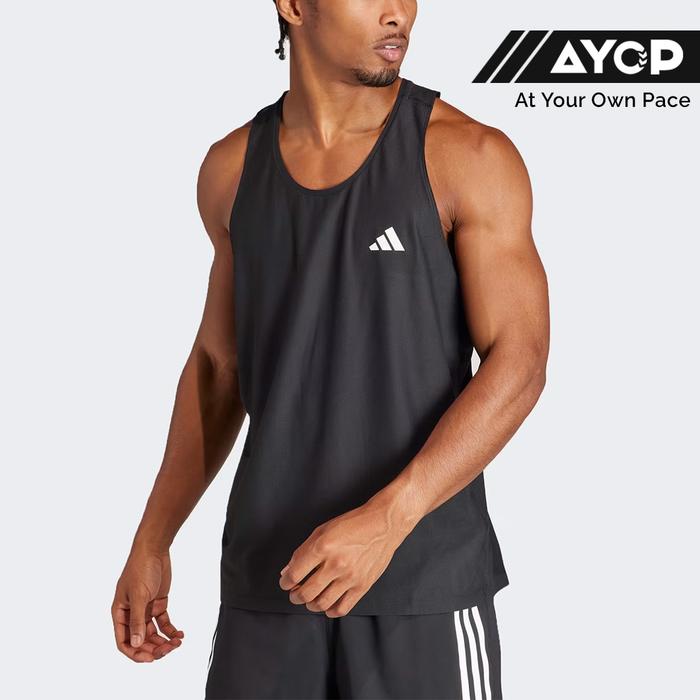 Adidas Own The Run Sleveless Men’s Running Tank Top - Black