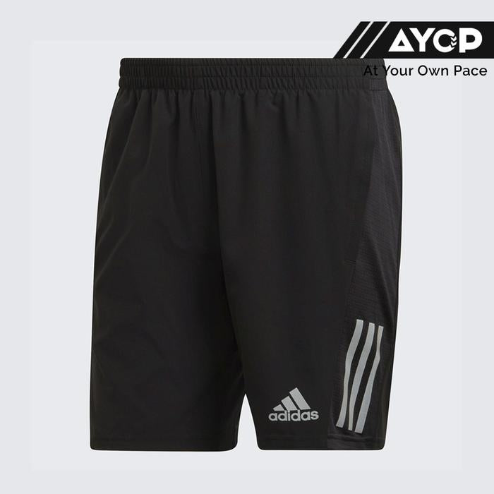 Adidas Own The Run Men’s Running Shorts - Black/Silver