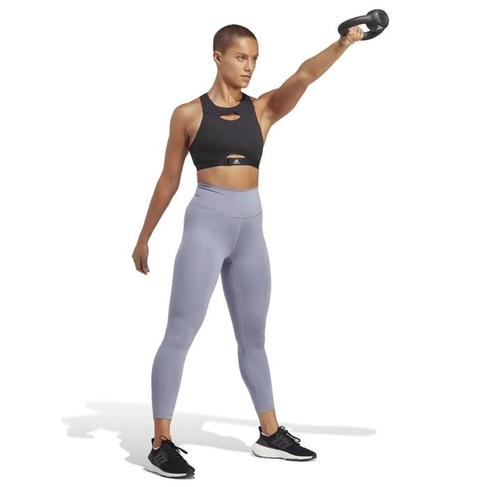 Adidas Optime Training 7/8 Women’s Training Leggings - Silver Violet