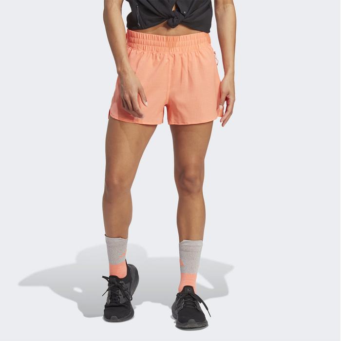 Adidas Women's Protect at Day X-City Heat.RDY Running Shorts - Peach