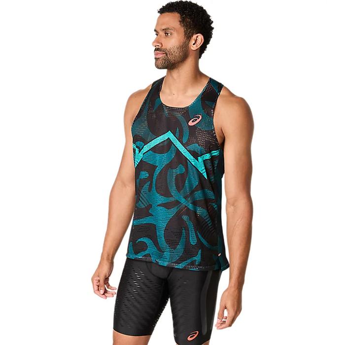 Asics Metaspeed Men's Racing Singlet - Atlantis Blue