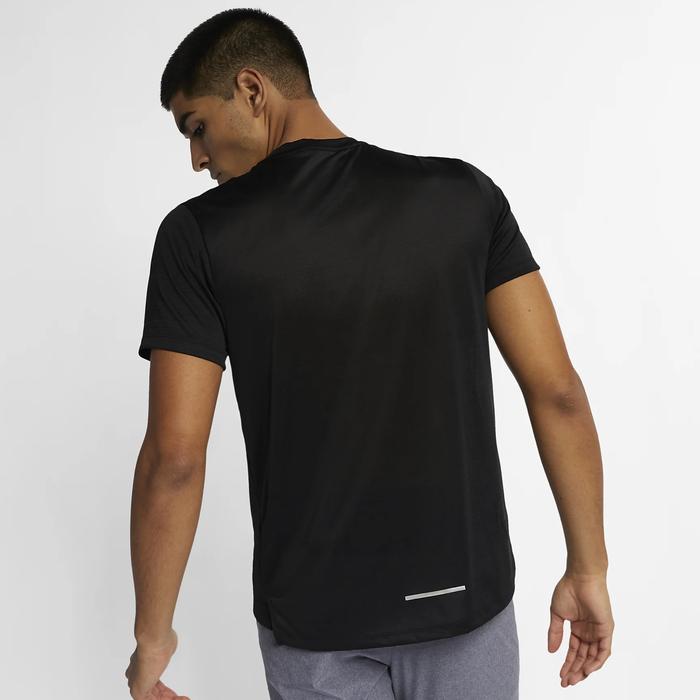 Nike Men's Dri-FIT Miler Short Sleeve - Black