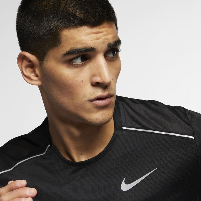 Nike Men's Dri-FIT Miler Short Sleeve - Black