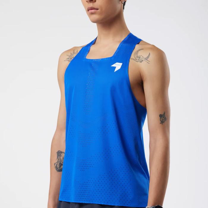 Nedao QiFlow Men's Racing Singlet - Nedao Blue