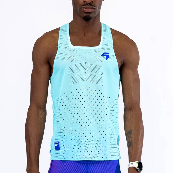 Nedao QiFlow Men's Racing Singlet - Ice Blue