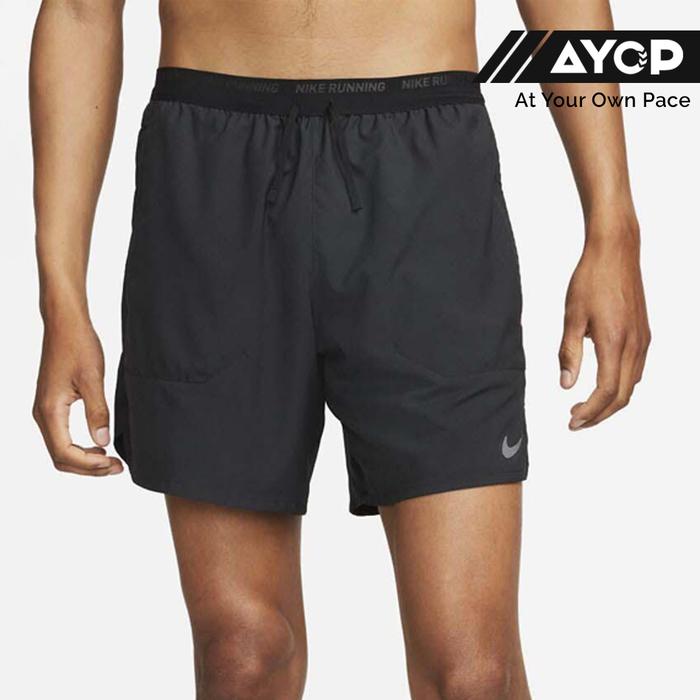 Nike Dri-FIT Stride 2-in-1 Brief-lined 7-inch Men’s Running Shorts - Black