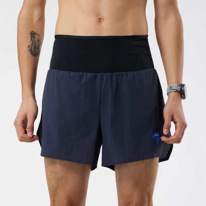 Nedao TrioShorts PowerPouch Men's Running Shorts - Black