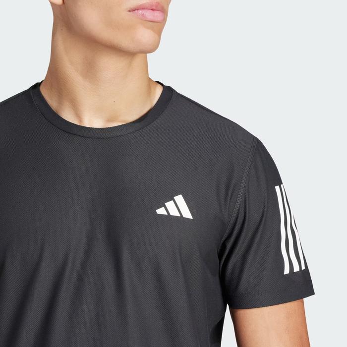 Kaos Lari Pria Adidas Own The Run Men’s Running T-Shirt - Olive Strata