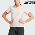 Adidas Own The Run Women's Running T-Shirt - Putty Mauve