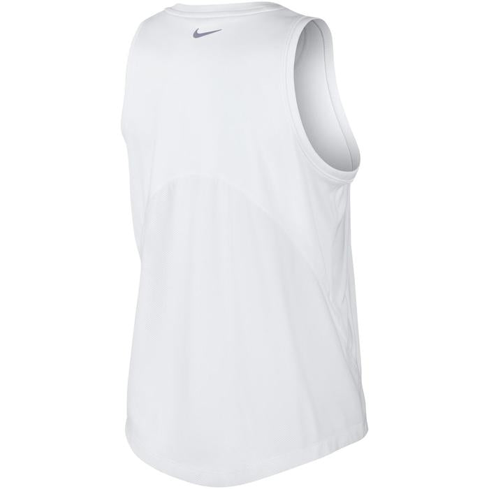 Nike Miler Reflective Women's Running Tank - White