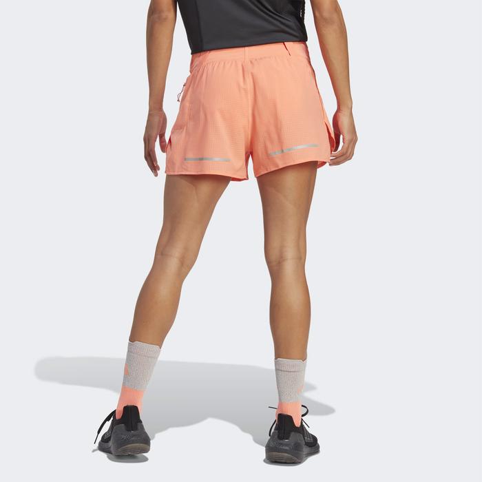 Adidas Women's Protect at Day X-City Heat.RDY Running Shorts - Peach