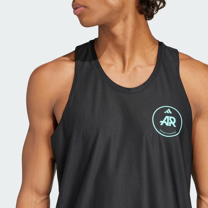 Adidas Own The Run Runners Men's Running Tank Top - Black