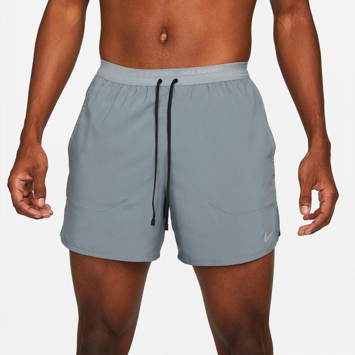 Nike Dri-FIT Stride Brief-Lined 5-inch Men’s Running Shorts - Smoke Grey