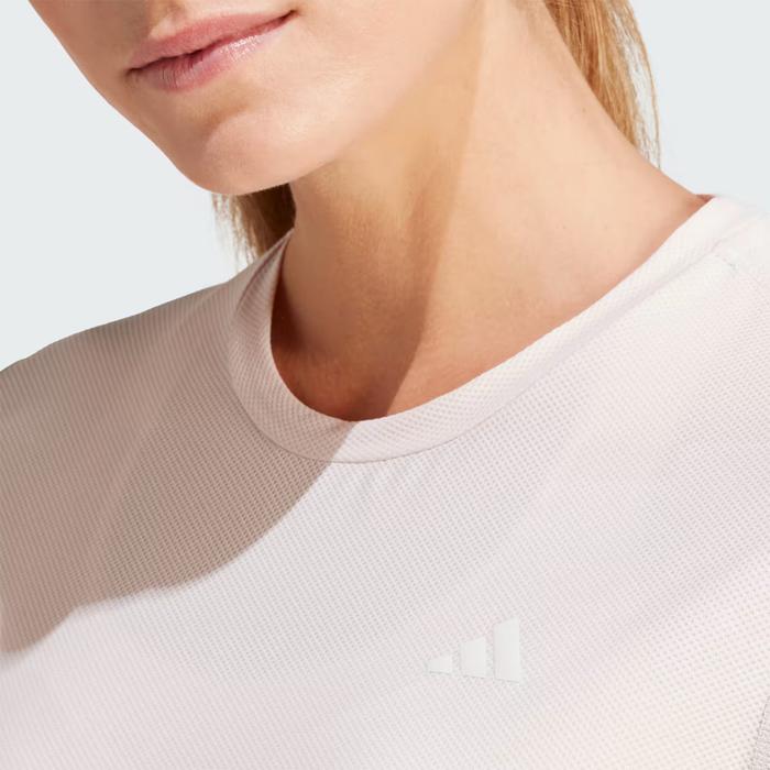 Adidas Own The Run Women's Running T-Shirt - Putty Mauve