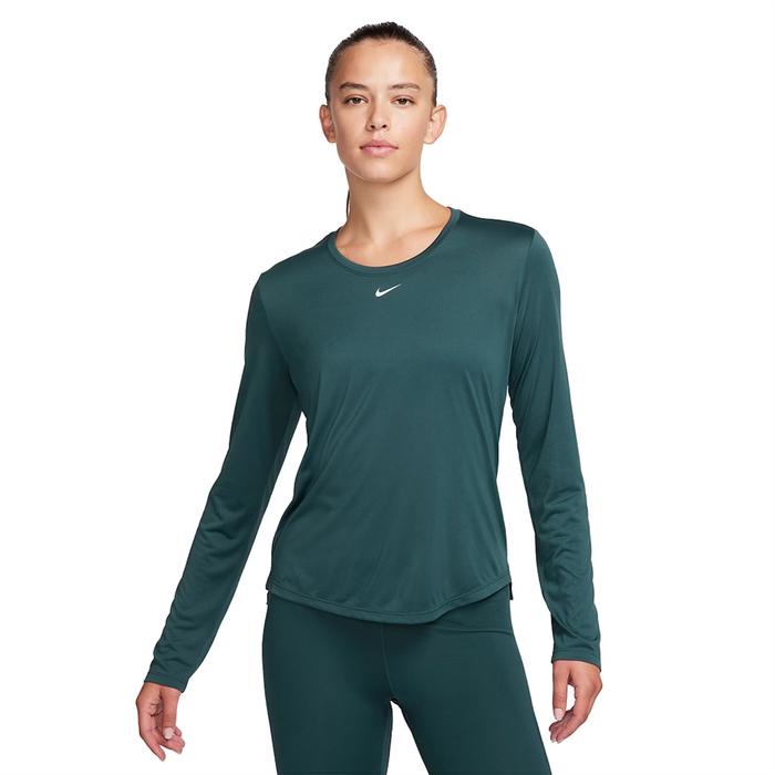 Nike Dri-FIT One Long Sleeve Women's Running T-Shirt - Deep Jungle