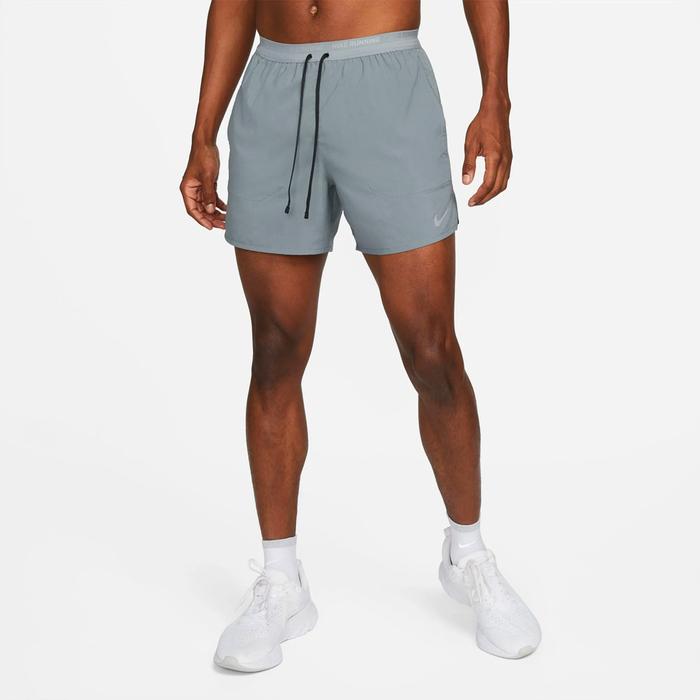 Nike Dri-FIT Stride Brief-Lined 5-inch Men’s Running Shorts - Smoke Grey