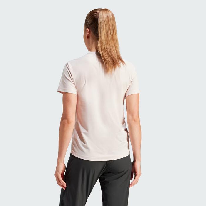 Adidas Own The Run Women's Running T-Shirt - Putty Mauve