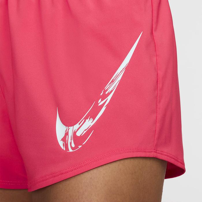 Nike Dri-FIT One Mid-rise Brief-lined Graphic Women’s Running Shorts - Aster Pink