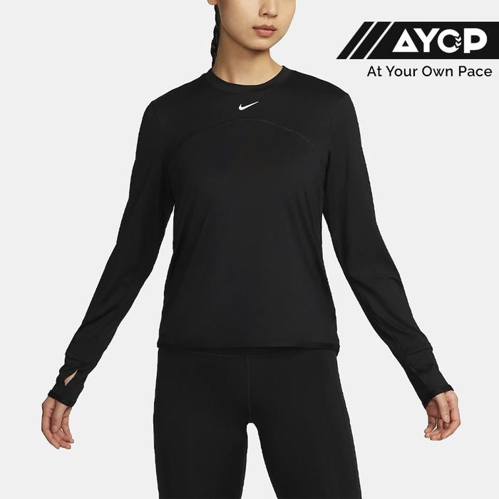 Nike Dri-FIT Swift UV Crew-Neck Women’s Running T-Shirt - Black