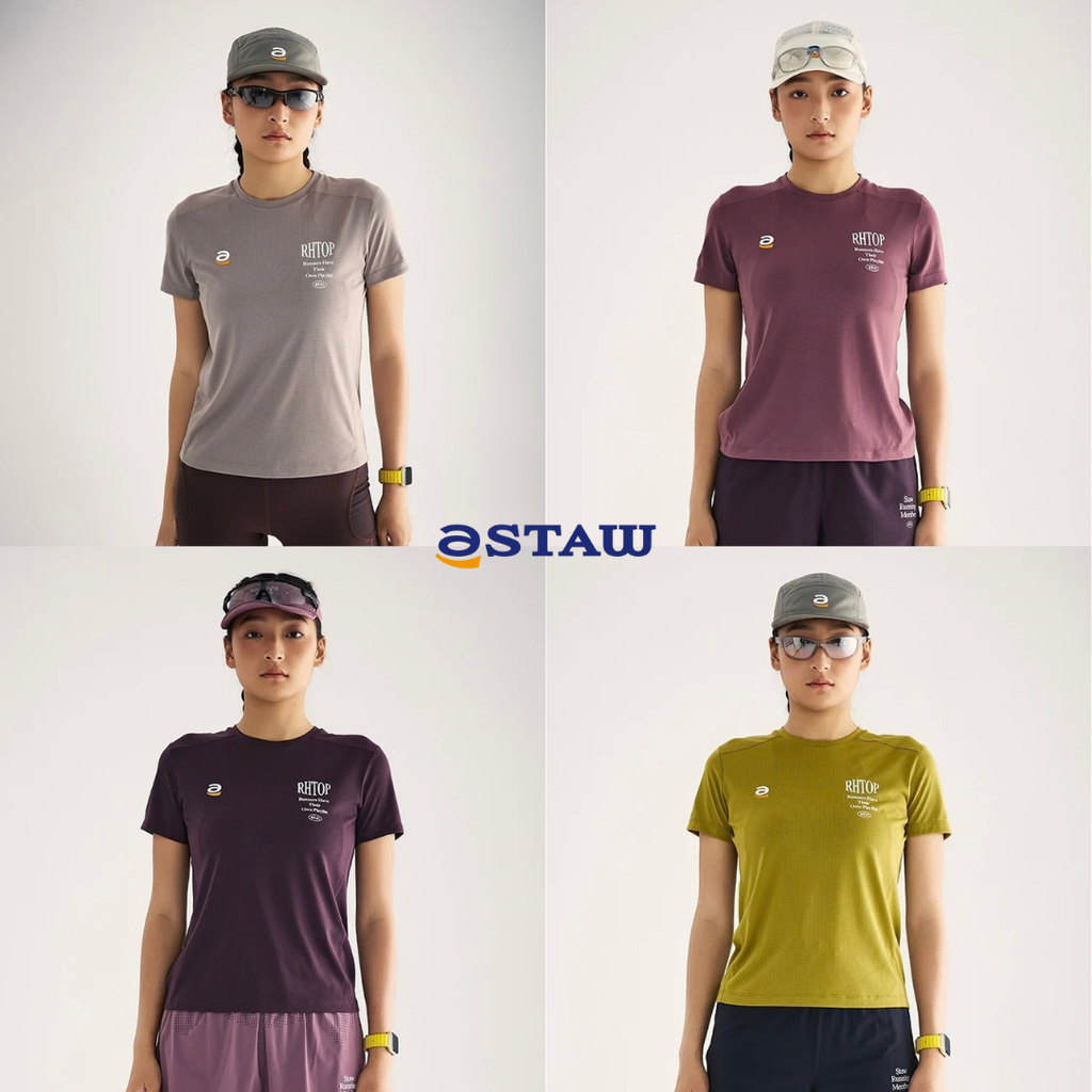 Staw Music Themed Printed Women's Running T-Shirt