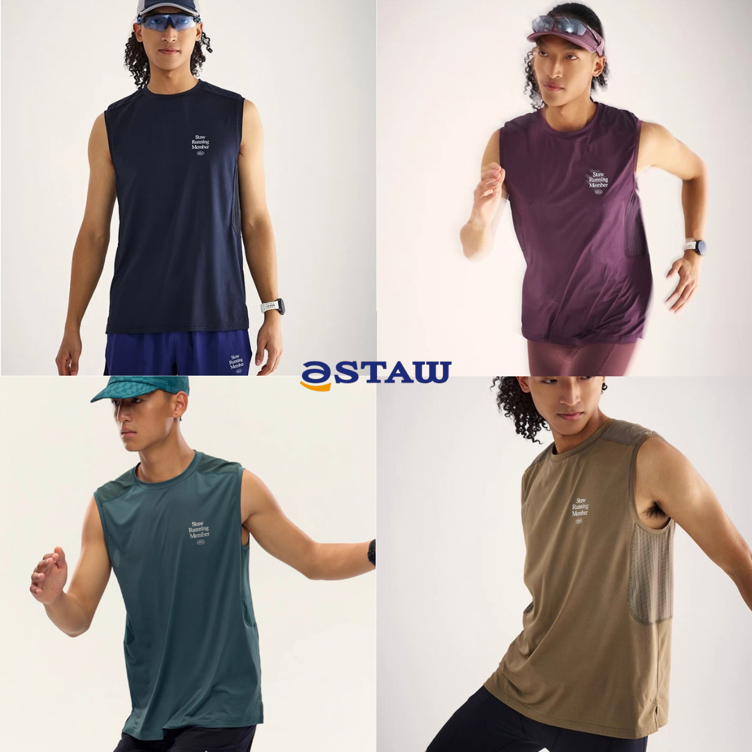 Staw Zoned Performance Men's Running Sleeveless