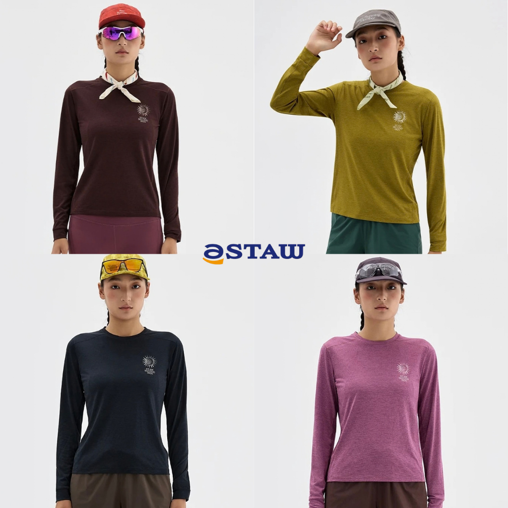 Staw Nature Force Runner Printed Women's Long Sleeve