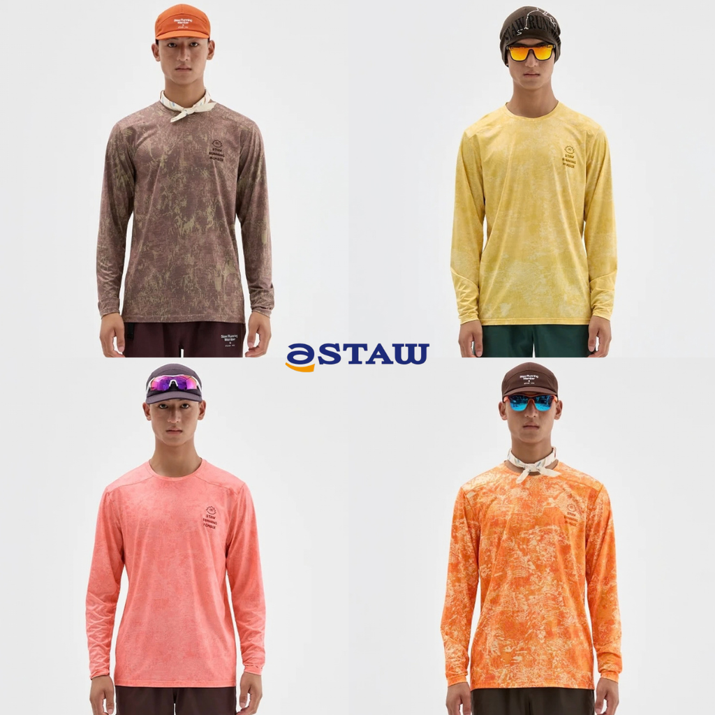 Staw SOSO Graphic Print Men's Running Long Sleeve