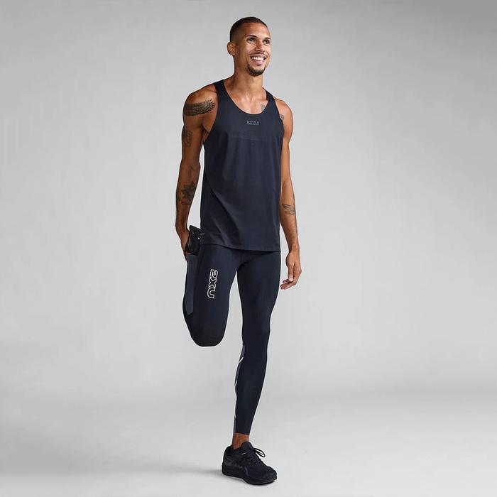 2XU Light Speed React Men’s Compression Tights - Black/White