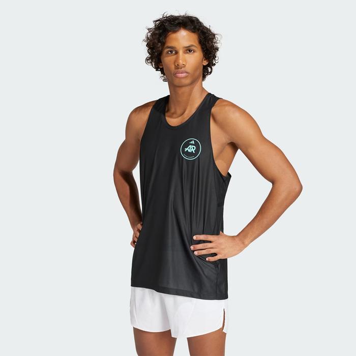 Adidas Own The Run Runners Men's Running Tank Top - Black
