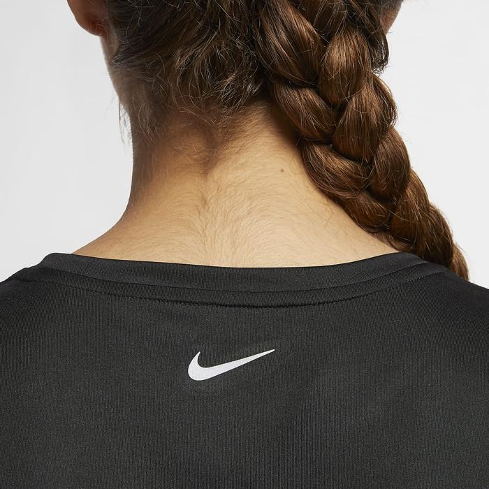 Nike Dri-FIT Miler Short Sleeve Women's Running T-Shirt - Black