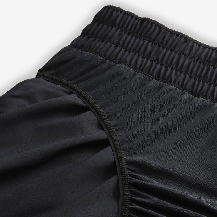 Nike Dri-FIT One Mid-rise Brief-lined Graphic Women’s Running Shorts - Black