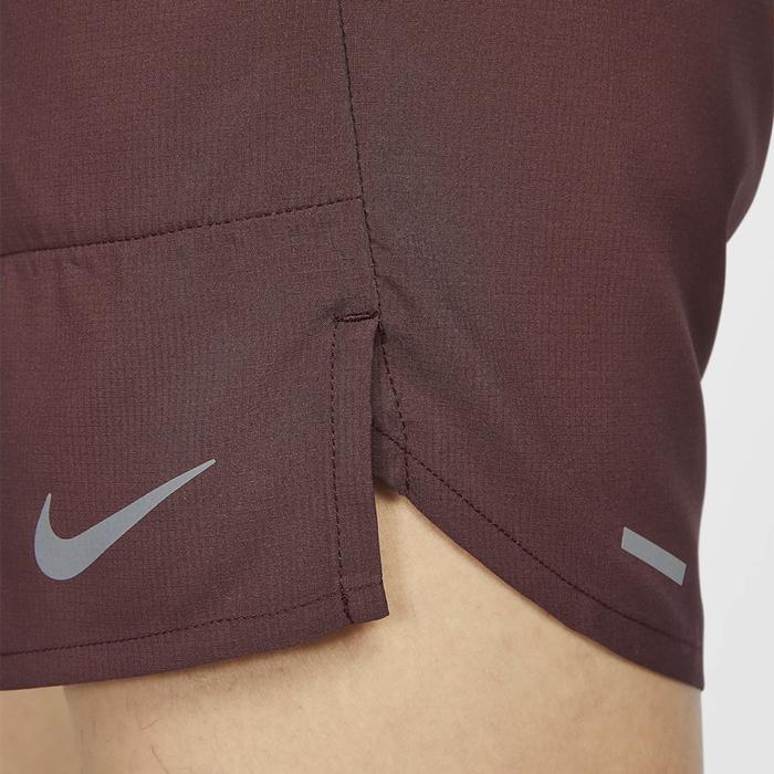 Nike Dri-FIT Stride 7-inch Brief-Lined Men's Running Shorts - Burgundy Crush