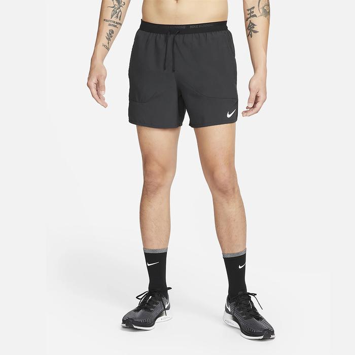 Nike Dri-FIT Stride 5-Inch Men's Running Shorts - Black