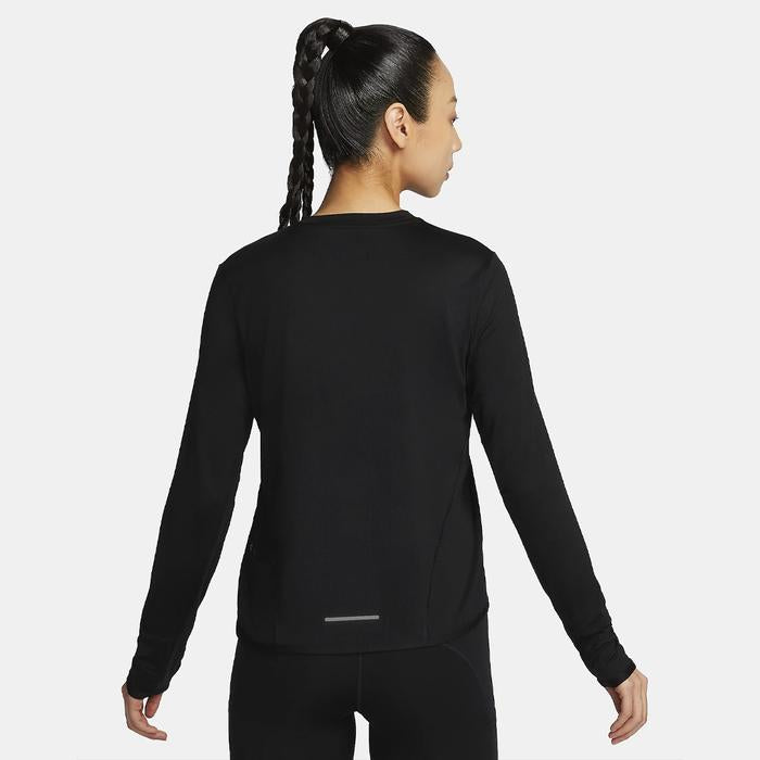 Nike Dri-FIT Swift UV Crew-Neck Women’s Running T-Shirt - Black