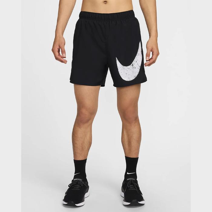 Nike Dri-FIT Challenger Swoosh 5-inch Men’s Running Shorts - Black