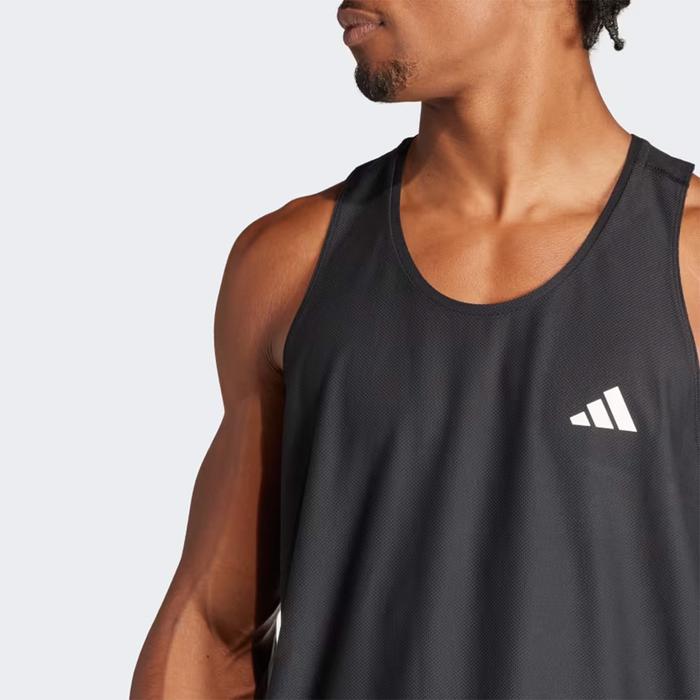 Adidas Own The Run Sleveless Men’s Running Tank Top - Black