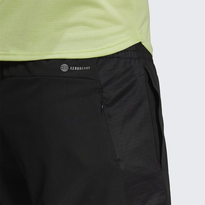 Adidas Own The Run Men’s Running Shorts - Black/Silver