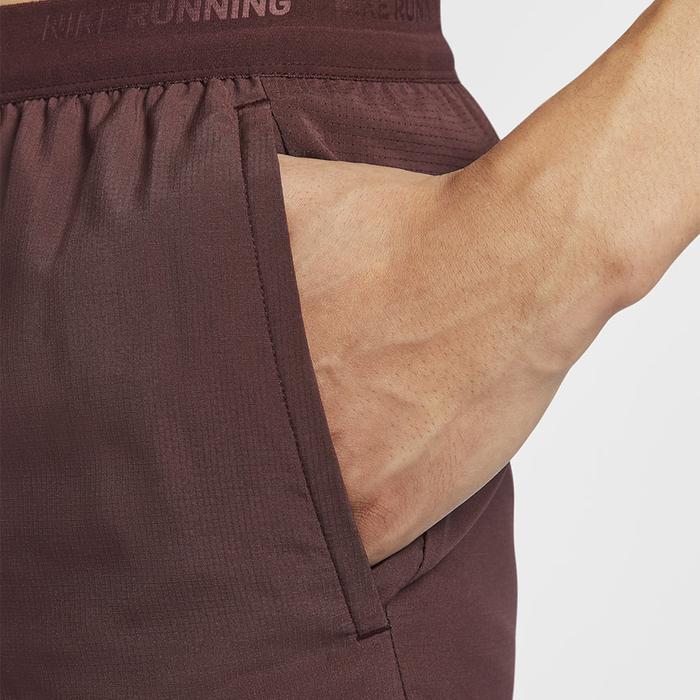 Nike Dri-FIT Stride 7-inch Brief-Lined Men's Running Shorts - Burgundy Crush