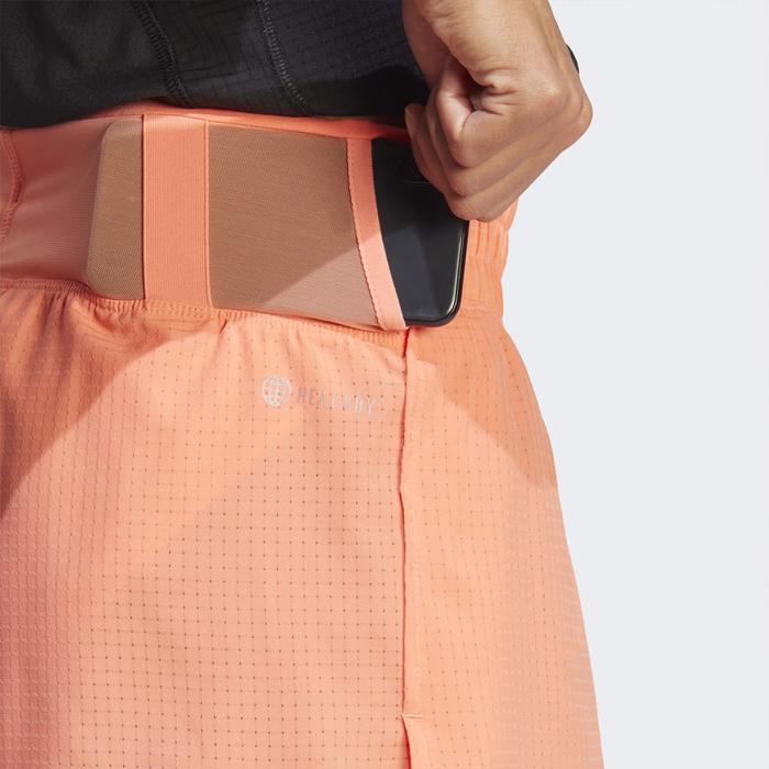 Adidas Women's Protect at Day X-City Heat.RDY Running Shorts - Peach