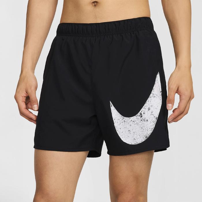Nike Dri-FIT Challenger Swoosh 5-inch Men’s Running Shorts - Black
