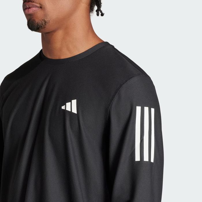 Adidas Own The Run Long Sleeve Men’s Running T-Shirt - Black