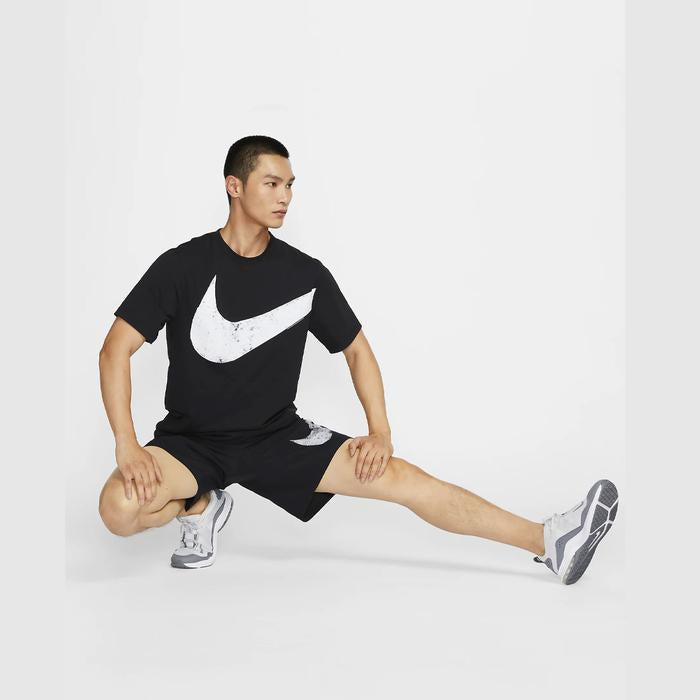 Nike Dri-FIT Hyverse Swoosh Fitness Men’s Training T-Shirt - Black